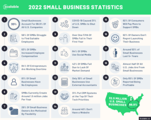 2022 small business statistics infographic